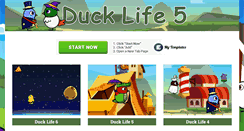 Desktop Screenshot of ducklife5.org