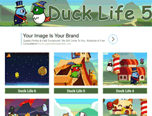 Tablet Screenshot of ducklife5.org